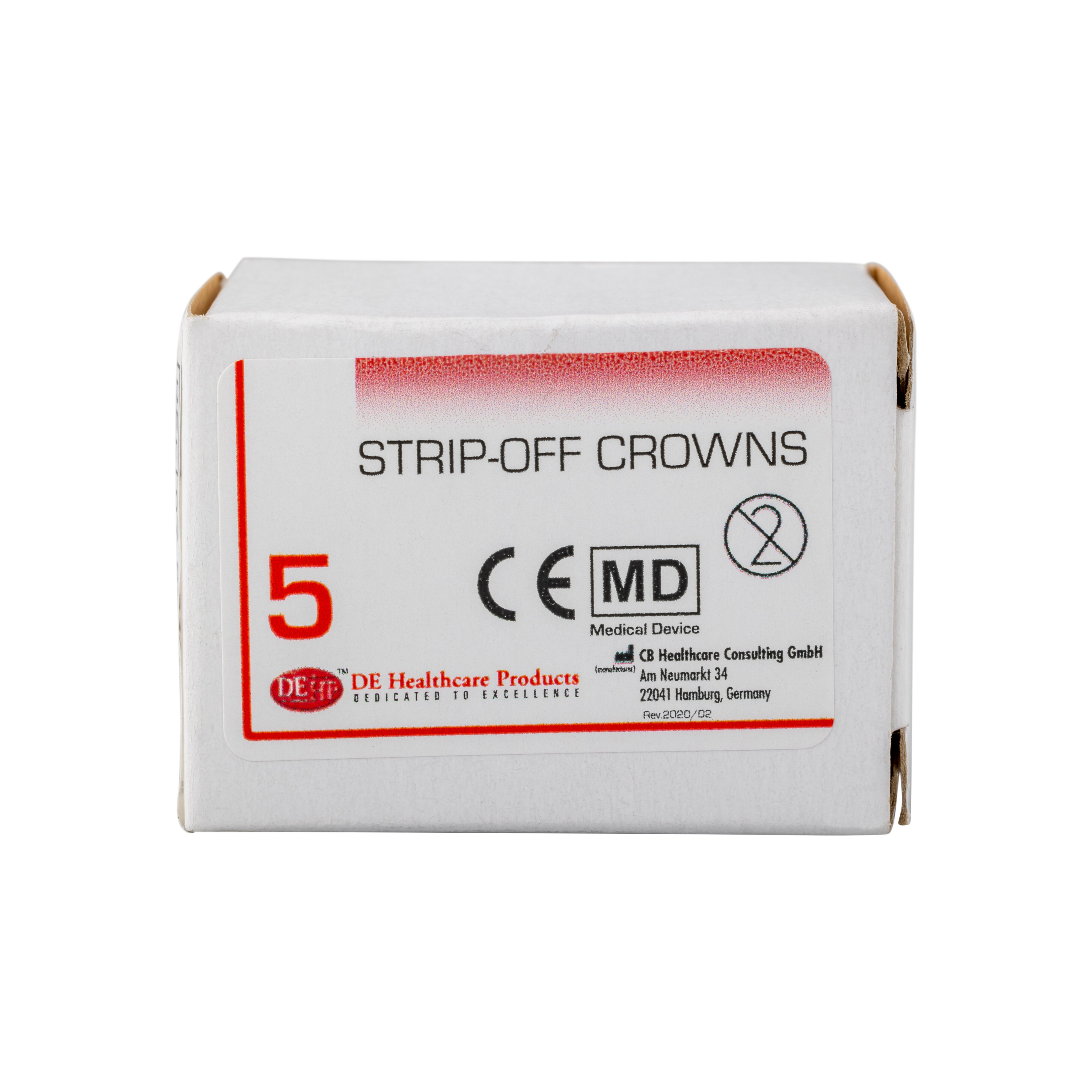 DEHP Strip Off Crown Refill 142 5pk