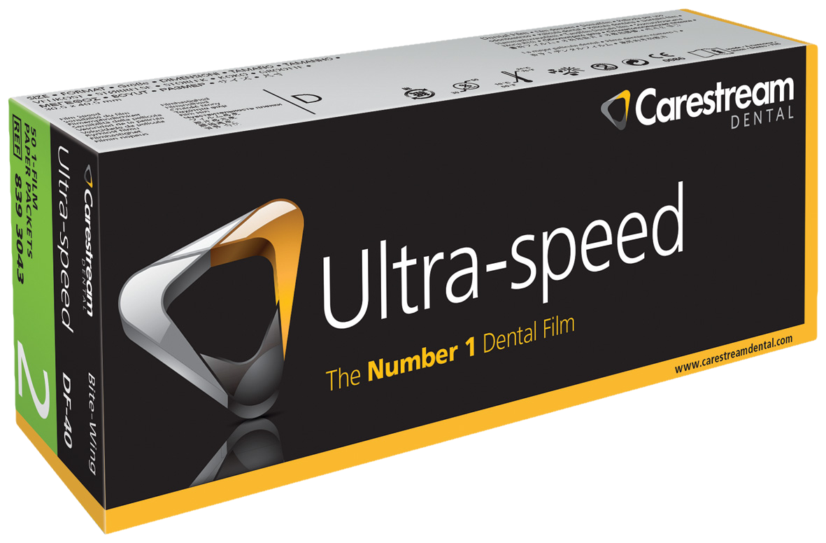 Ultra Speed DF-40 Bitewing Film 3.1x4.1cm 50pk