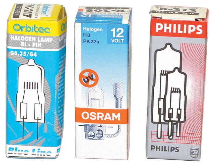Operating Light Bulb 12V 50W