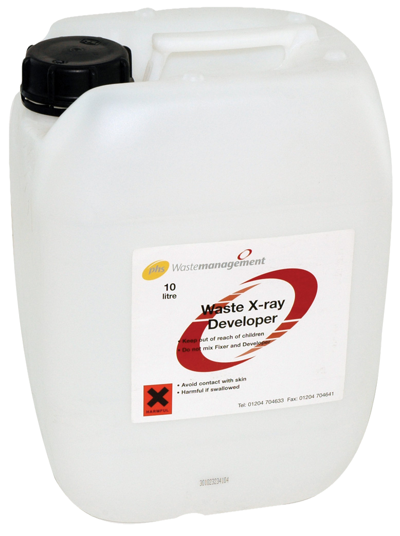 Waste X-Ray Developer Collection & Disposal 10L
