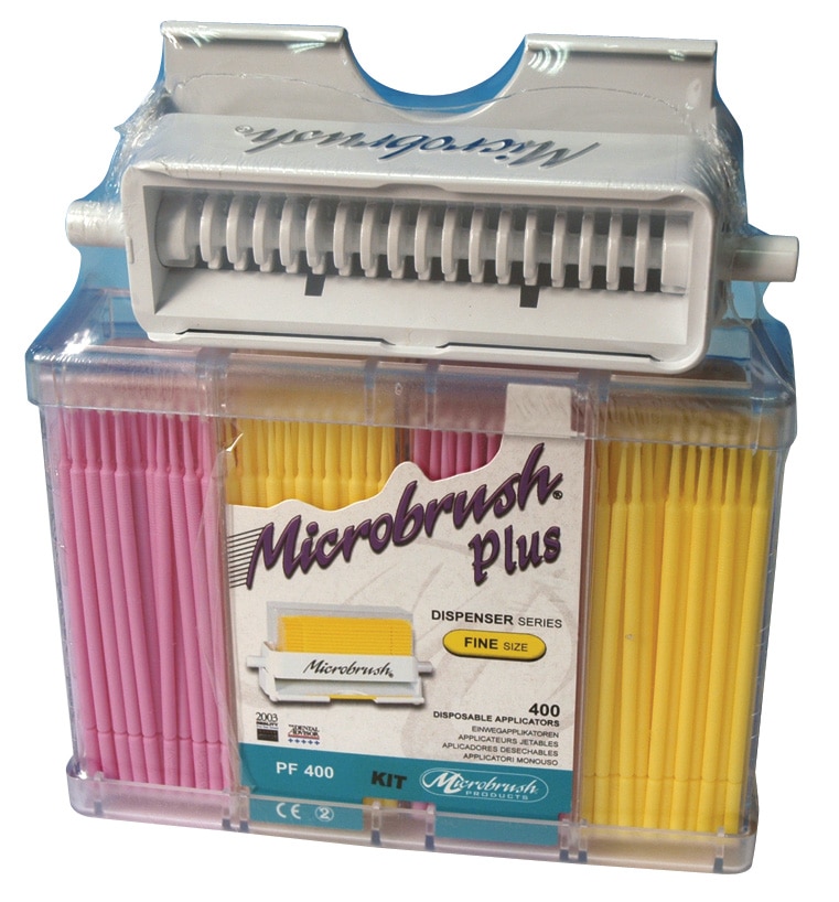 Microbrush Plus Fine Dispenser Kit 400pk