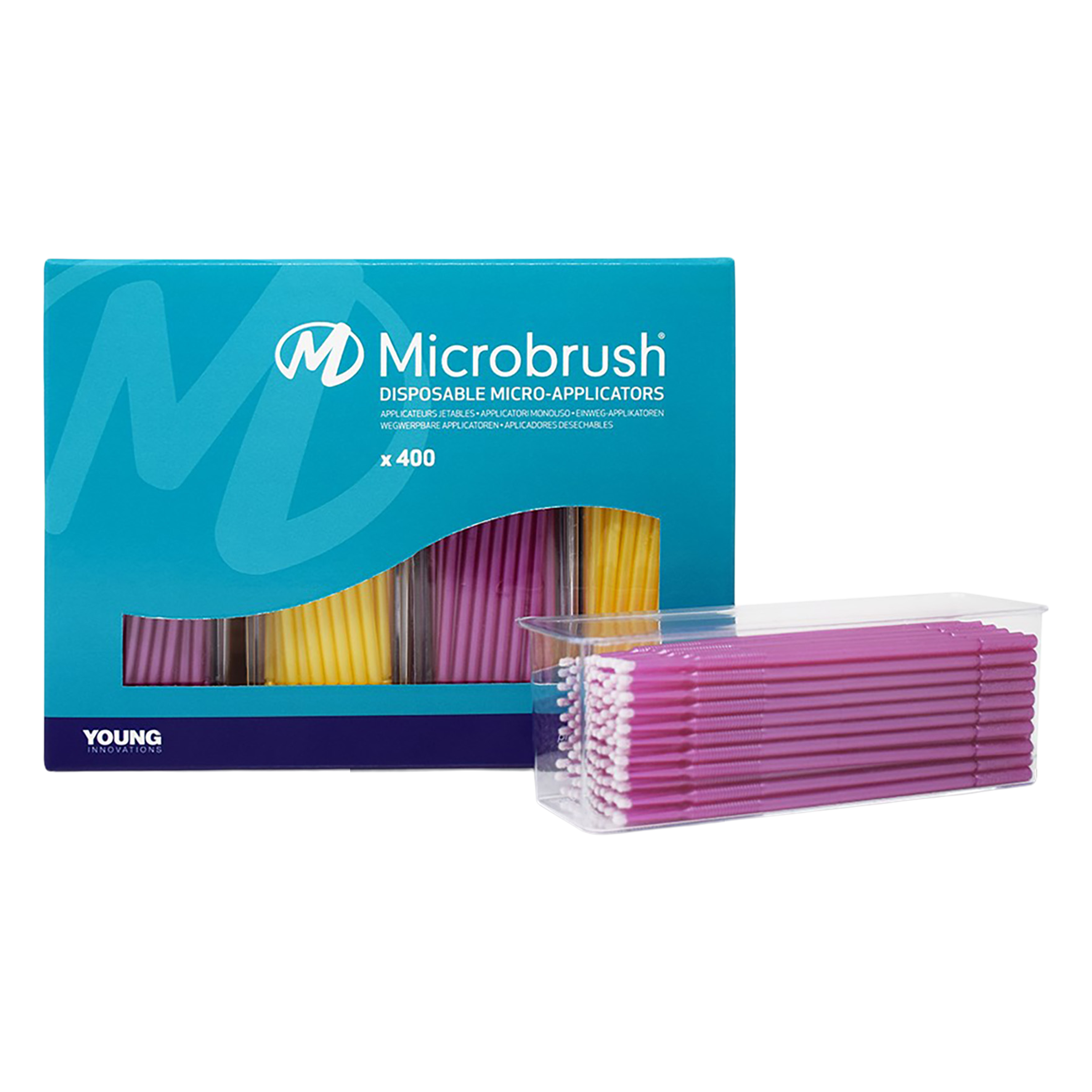 Microbrush Plus Fine Dispenser Kit 400pk