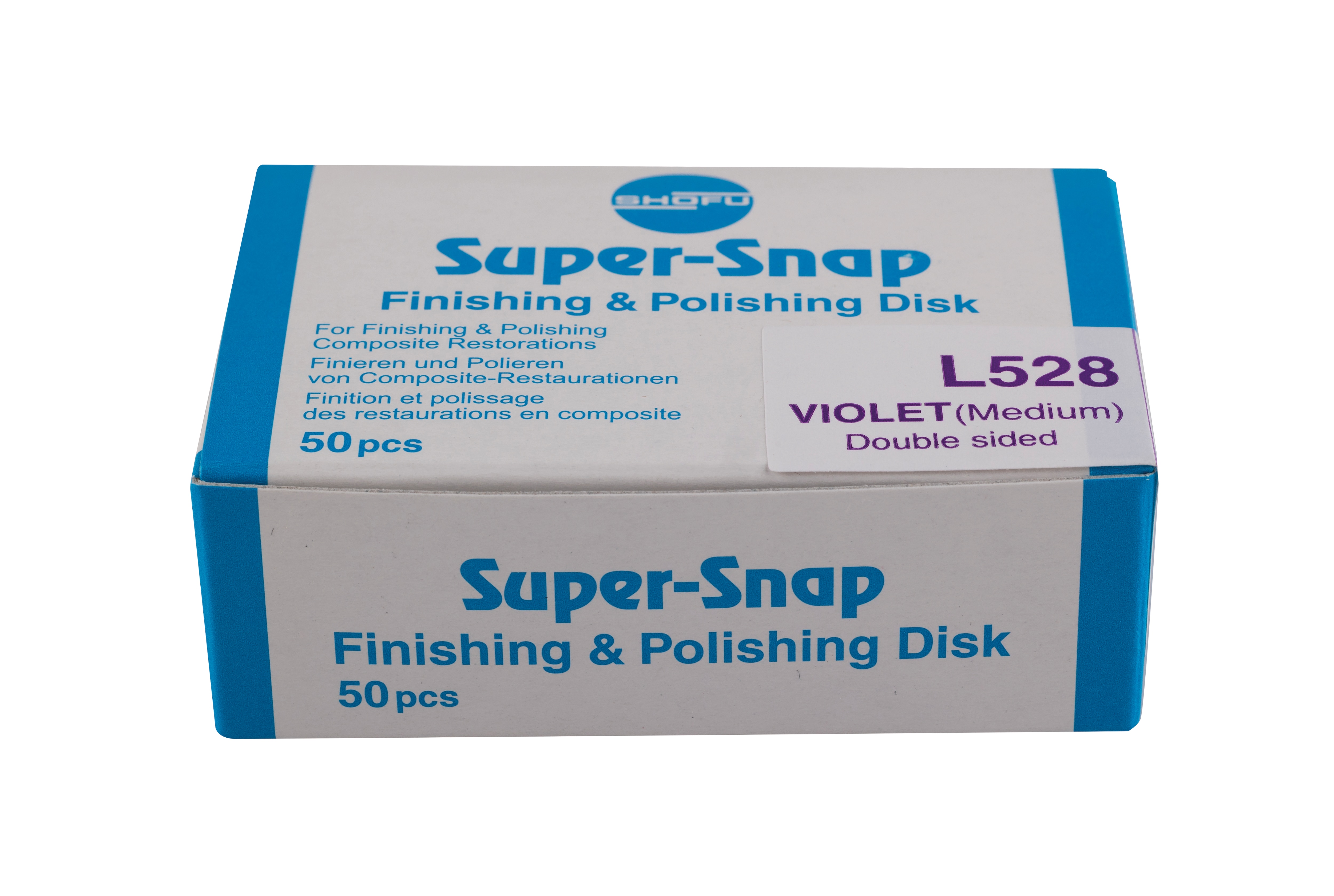 Super-Snap Disc L528 Violet Medium 50pk
