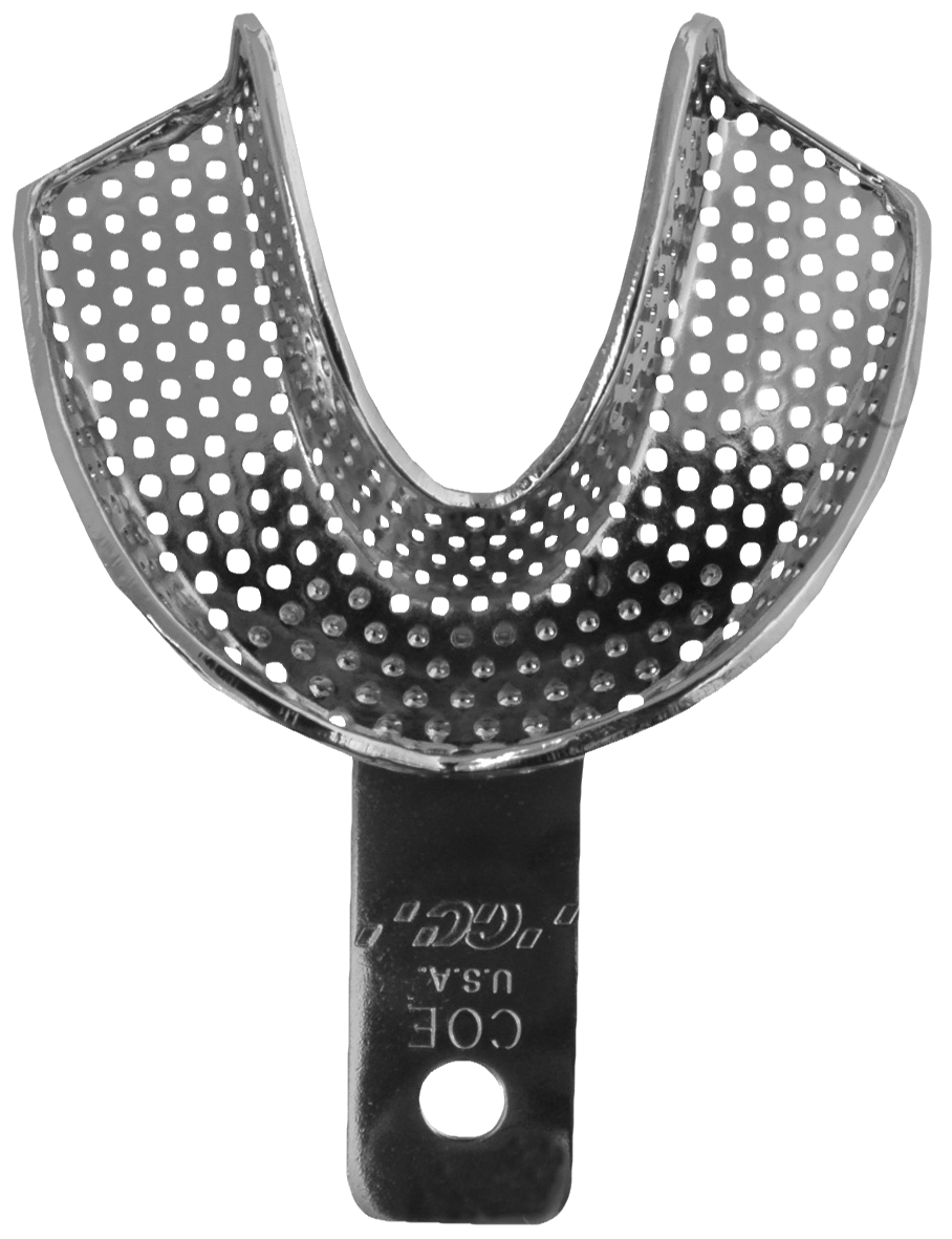 Coe Impression Tray Perf Nickel XL Lower20