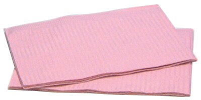 DEHP Bibs Patient Rose 500pk