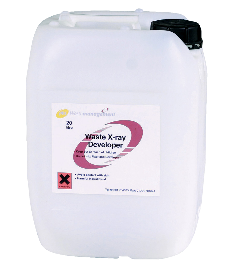 Waste X-Ray Developer Collection & Disposal 20L