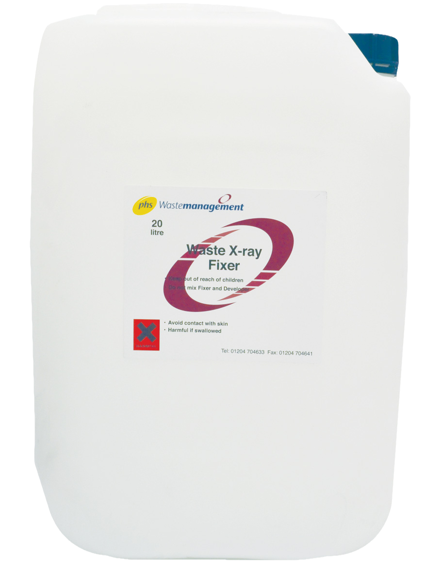 Waste X-Ray Fixer Collection and Disposal 20L