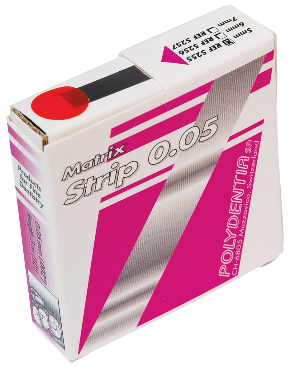 Polydentia Matrix Band Roll Steel 5mm 3m