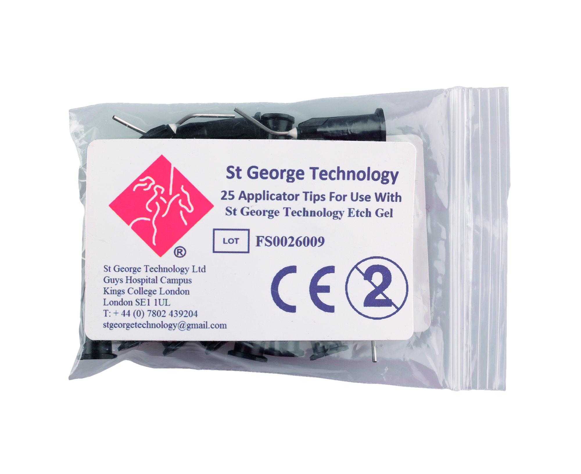 St George Etch Gel Tips 25pk