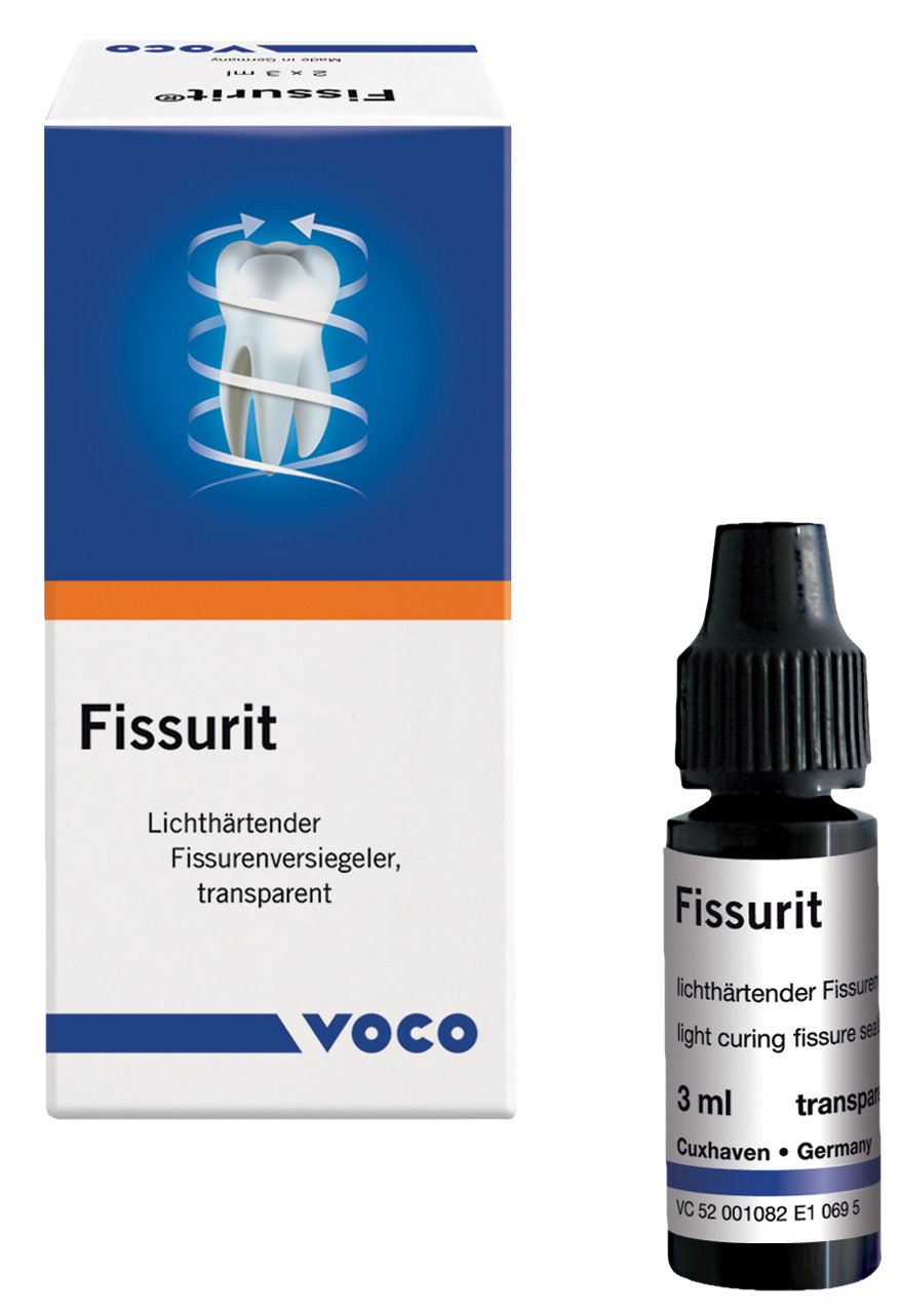 Fissurit LC Sealant Transparent Bottle 3ml 2pk