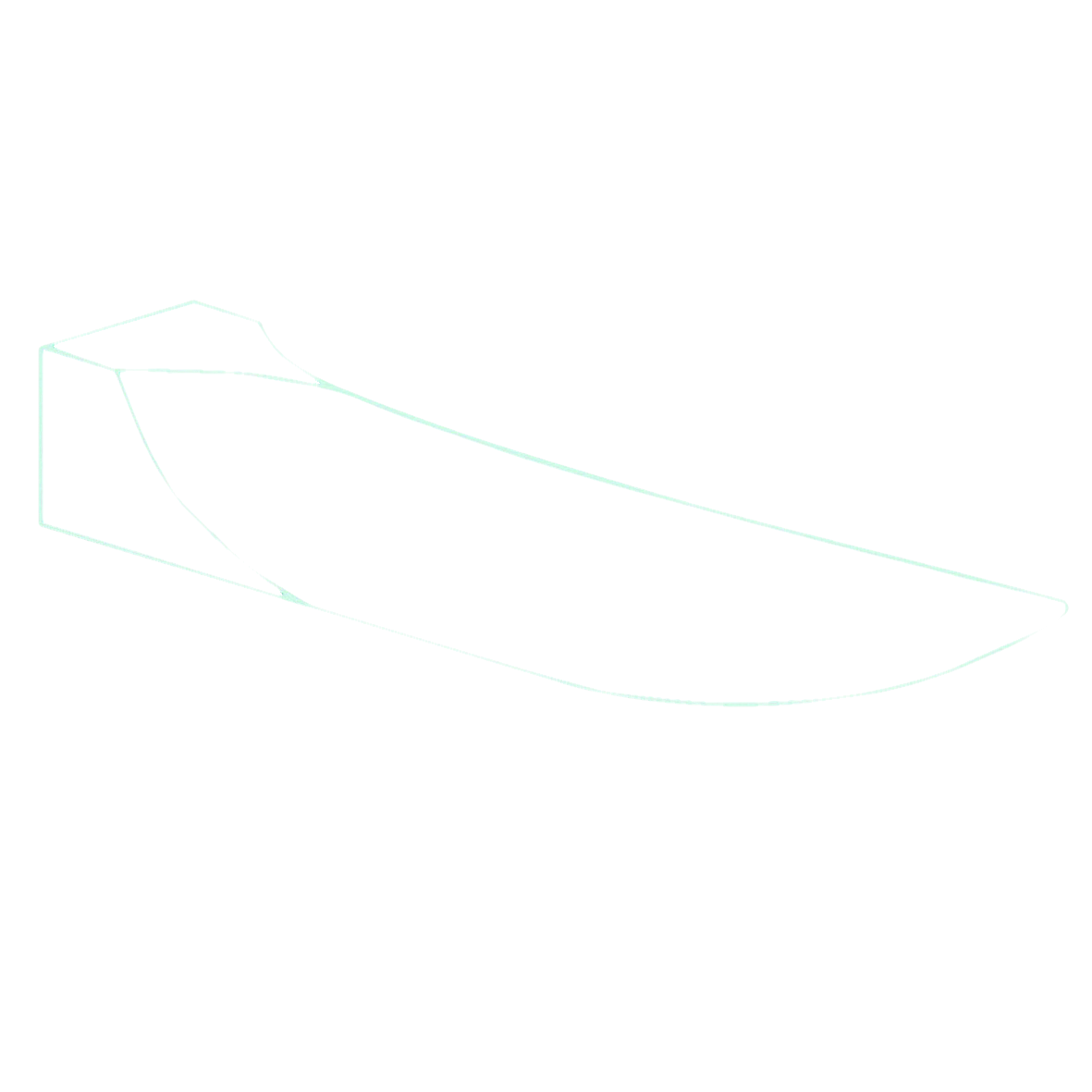 Wedges Wooden Polydentia 12mm Blue 100pk