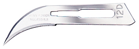 Swann Morton Scalpel Blade Sterile C/S 12D 100pk