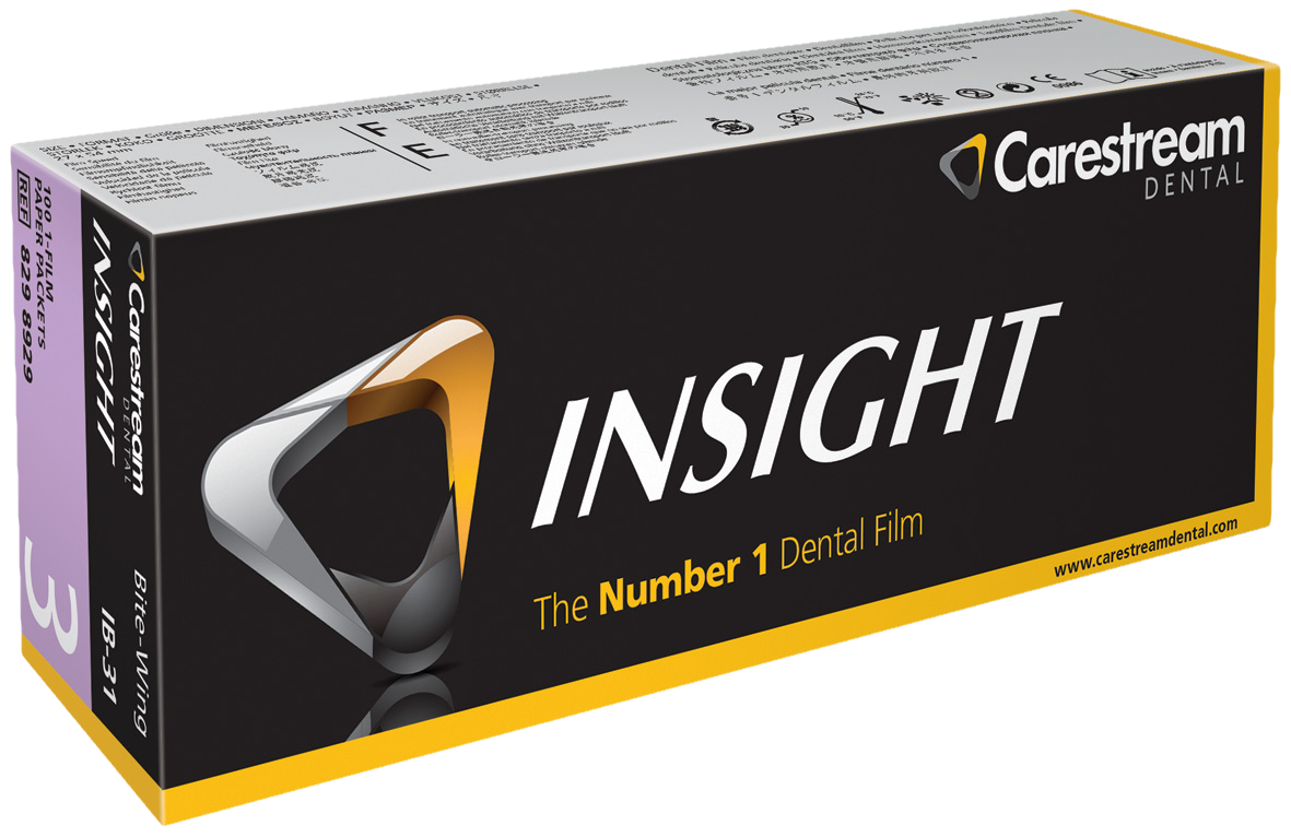 Insight IB-31 Bitewing Film 27x54mm 100pk