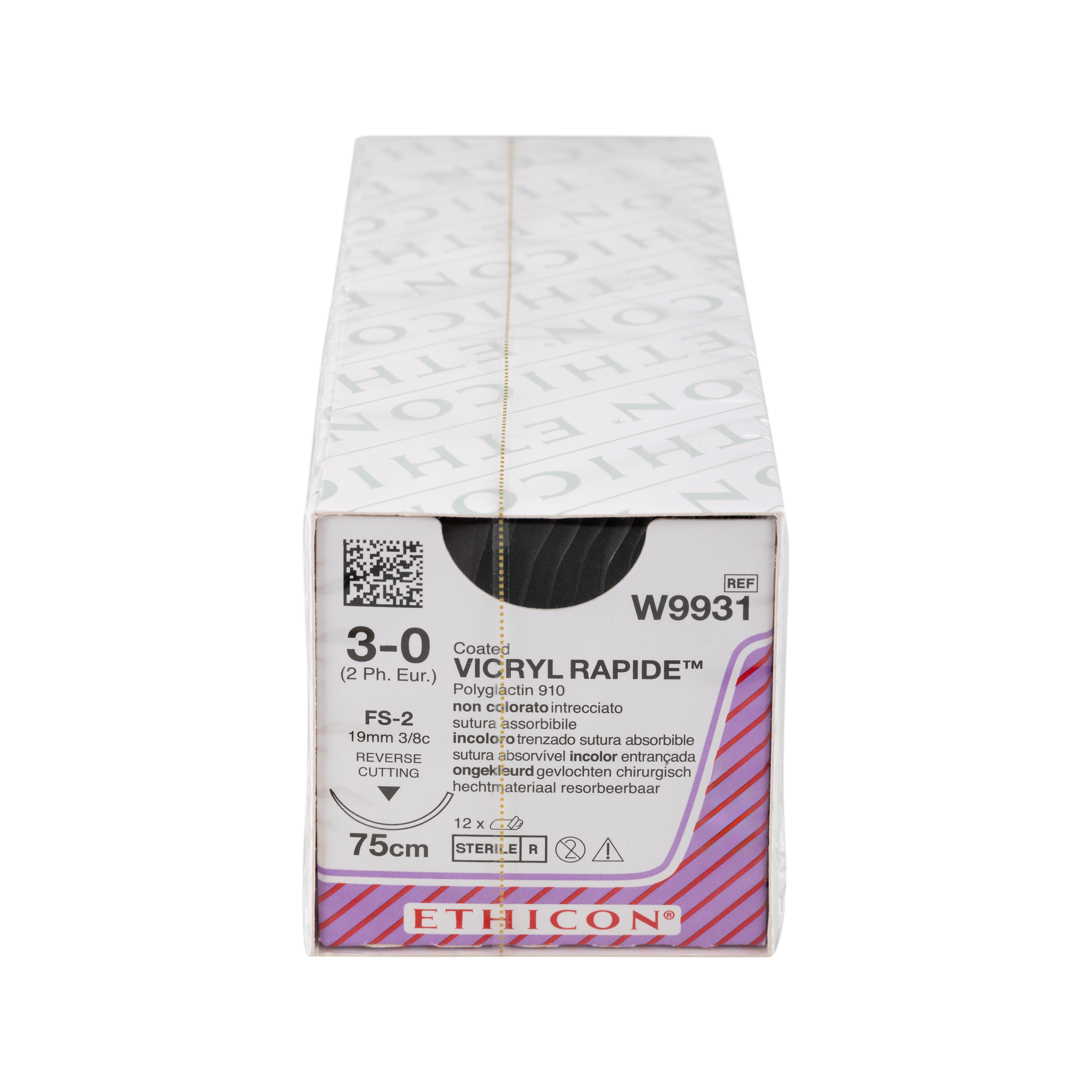 1032922_UK_Front_01_s_-Vicryl-Rapide-Sutures-Undyed-Coated-75cm-30-38-Circle-Reverse-Cutting-FS2-19mm-W9931-12pk.png