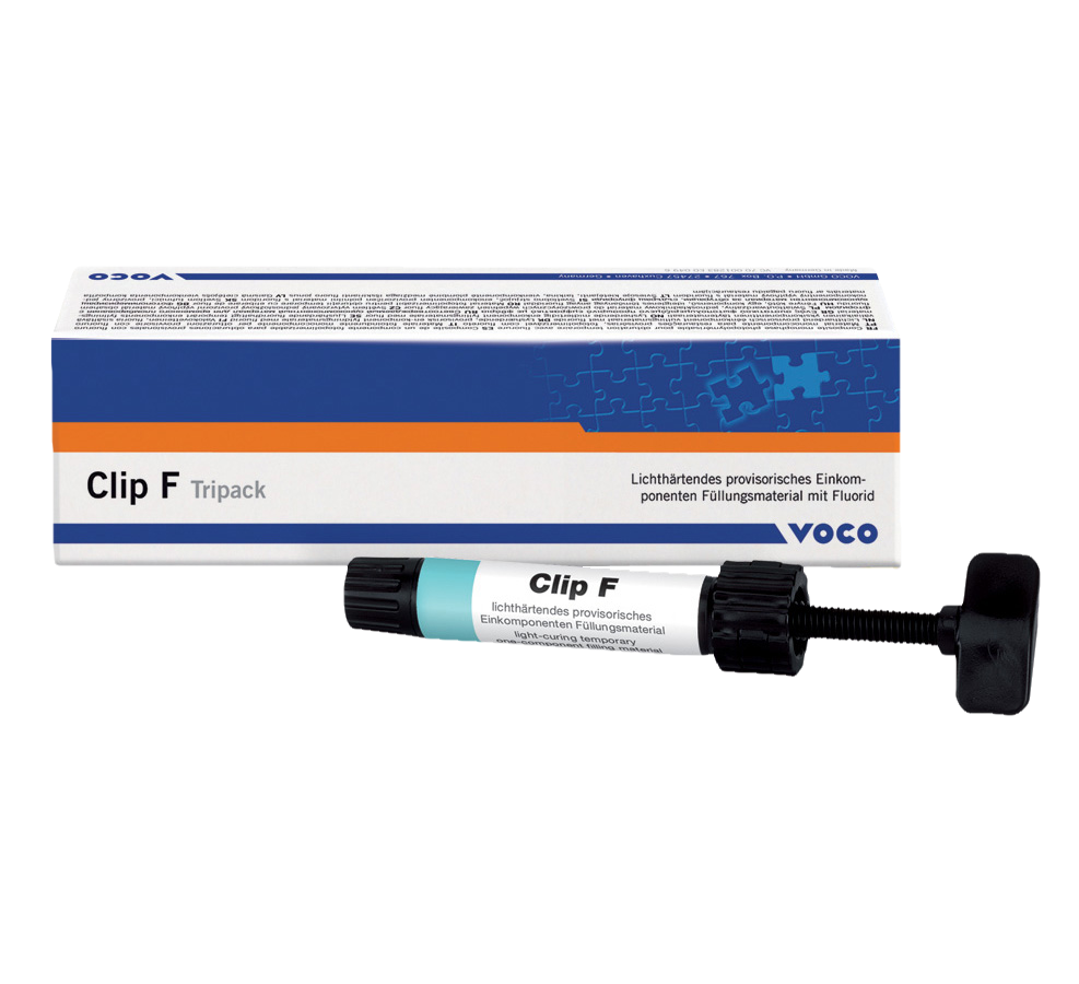 Clip F Tripack Syringe 4g 3pk