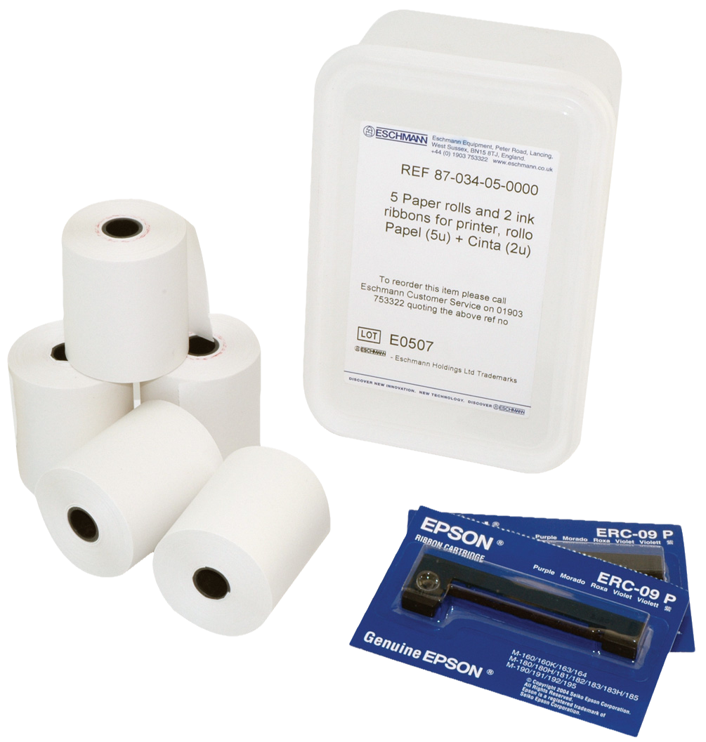SES Autoclave Paper Rolls 5pk & Ink Ribbons 2pk
