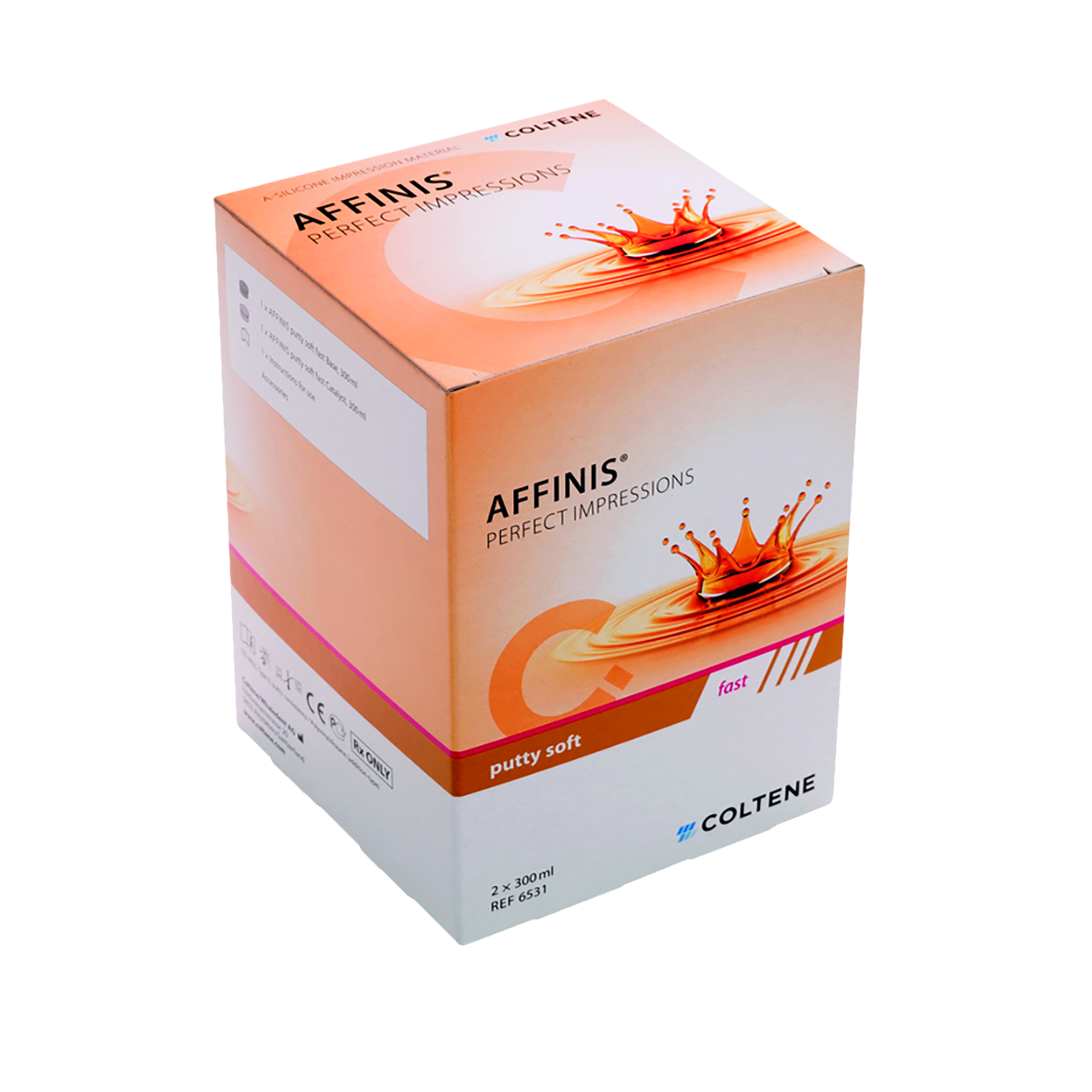 Affinis Putty Fast Soft Handmix 600ml