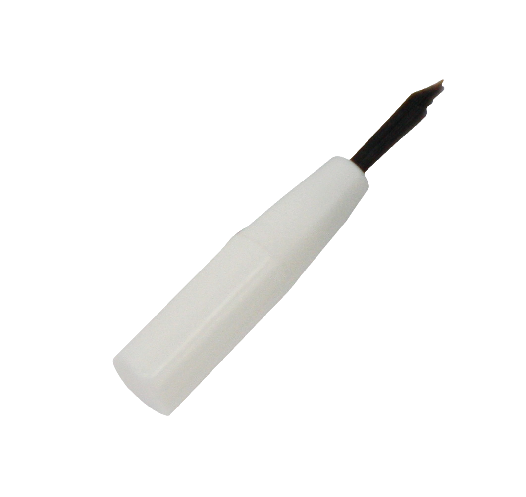 DEHP Brush Tips Thin White 100pk