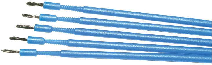 DEHP Brush Bendable Blue 100pk