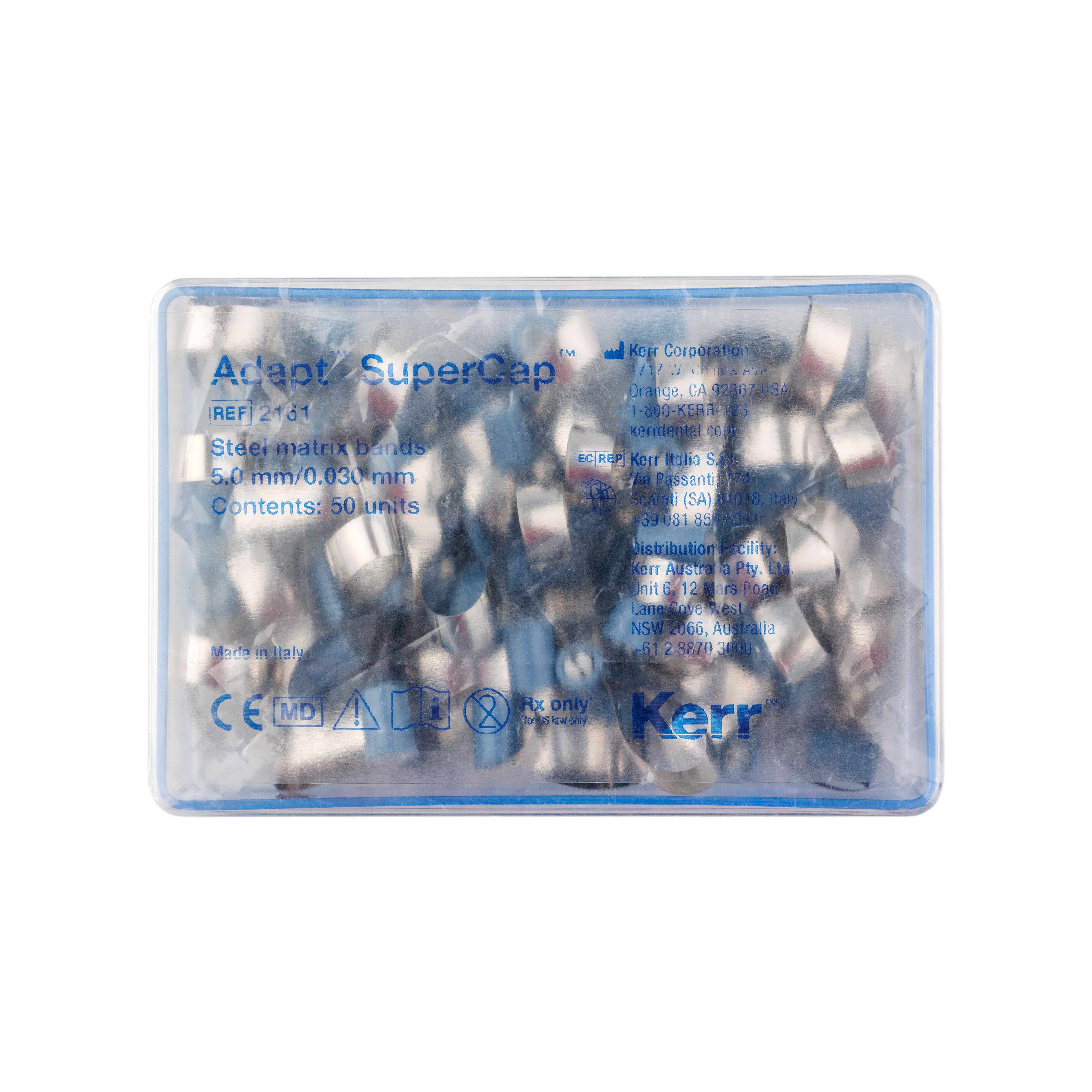 SuperCap Adapt Matrices Steel 5mm/0.030mm 50pk