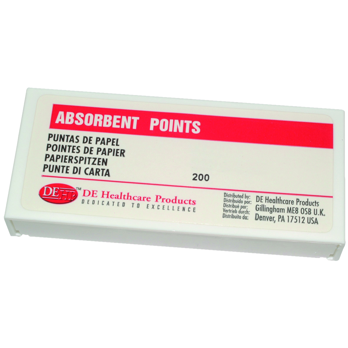 DEHP Paper Points 50 200pk