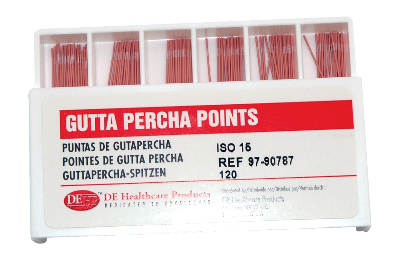 DEHP Gutta Percha Points 15 120pk