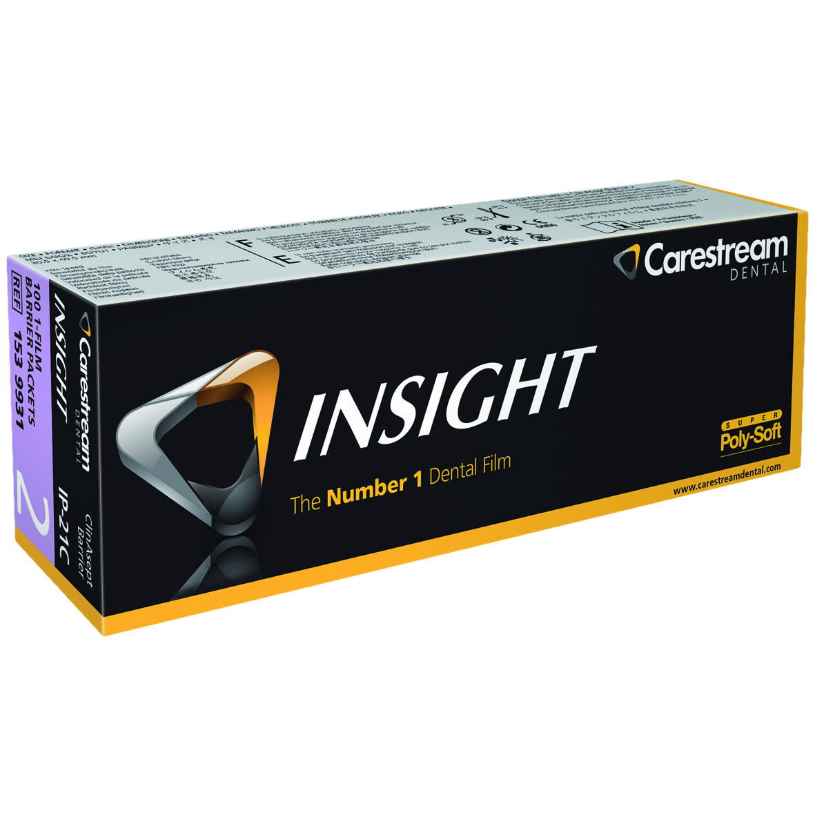 Insight Clinasept IP-21C Film 31x41mm 100pk