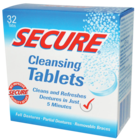 Secure Denture Cleaning Tabs 32 6pk
