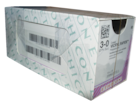 Vicryl Rapide Sutures Undyed Coated 75cm 3-0 3/8 Circle Reverse Cutting PS 26mm W9932 12pk
