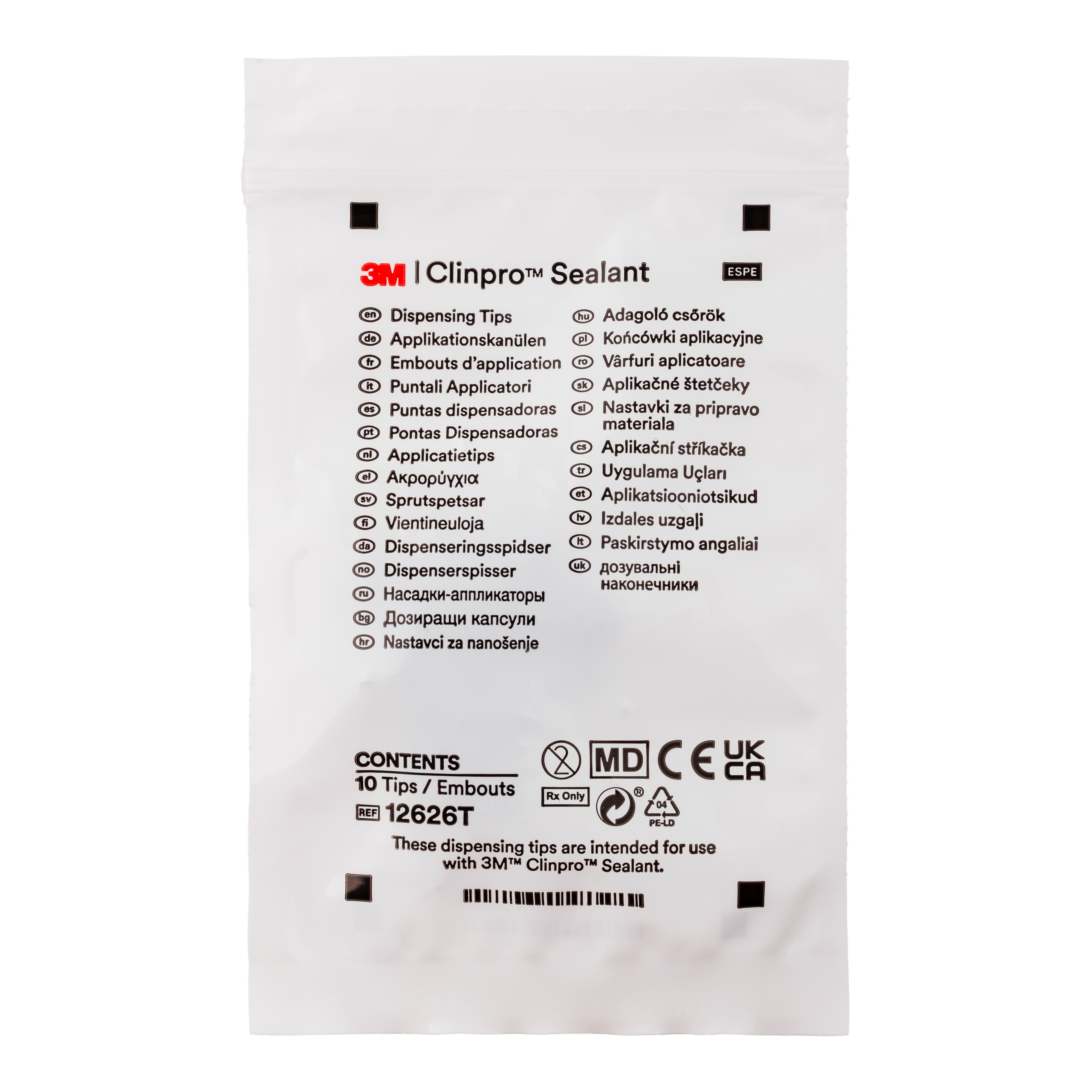 Clinpro Sealant Dispensing Tips 10pk