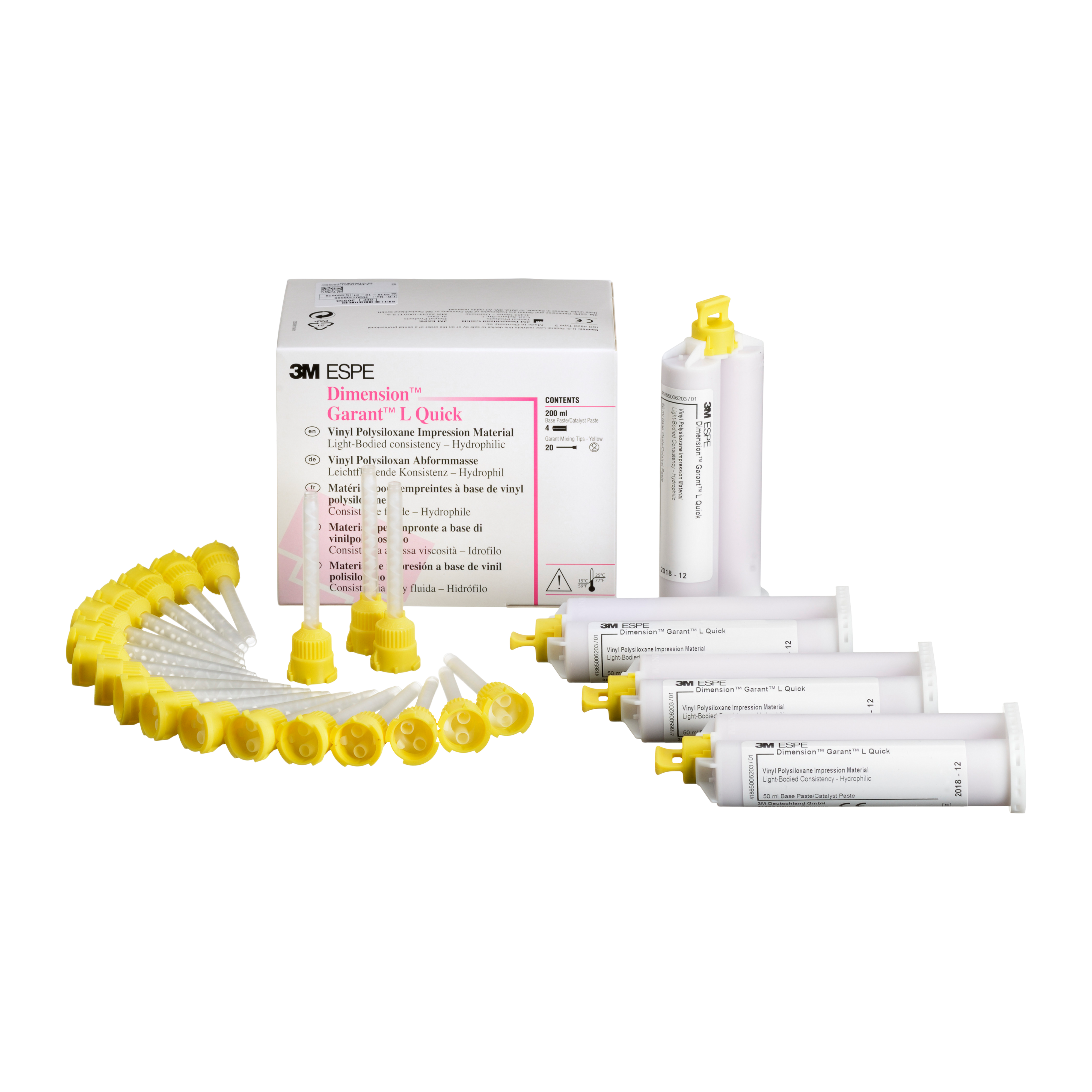 Dimension Garant L Quick Cartridge 50ml 4pk