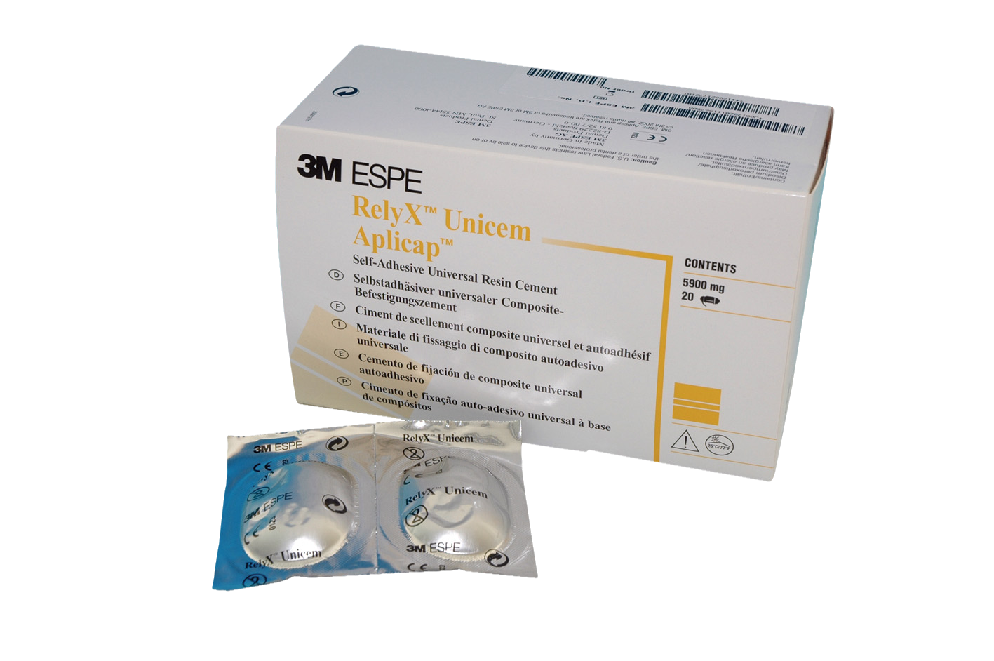 Relyx Image RelyX Unicem Aplicap White 20pk