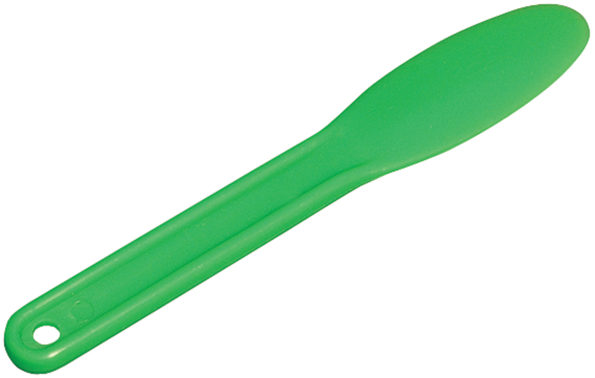 DEHP Alginate Plastic Spatula Green