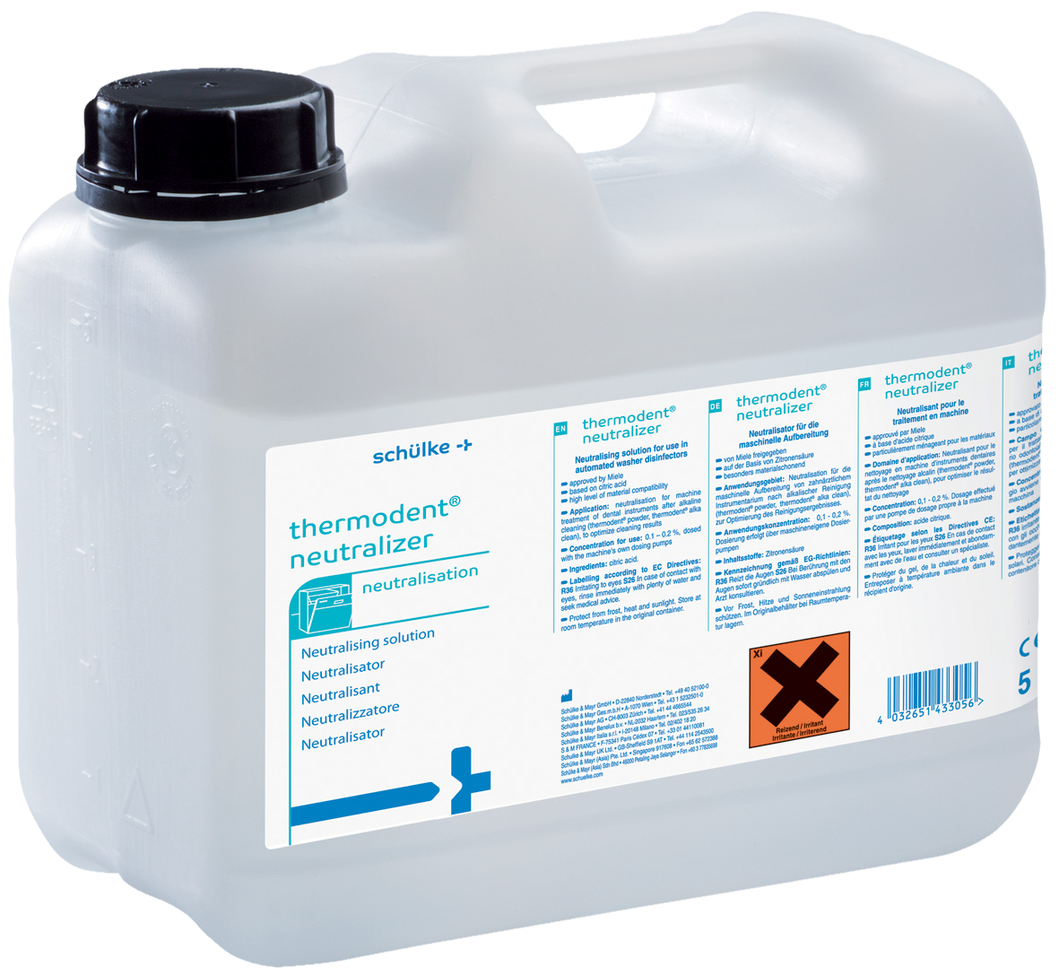 Thermodent Cleaning Solution Neutraliser 5L