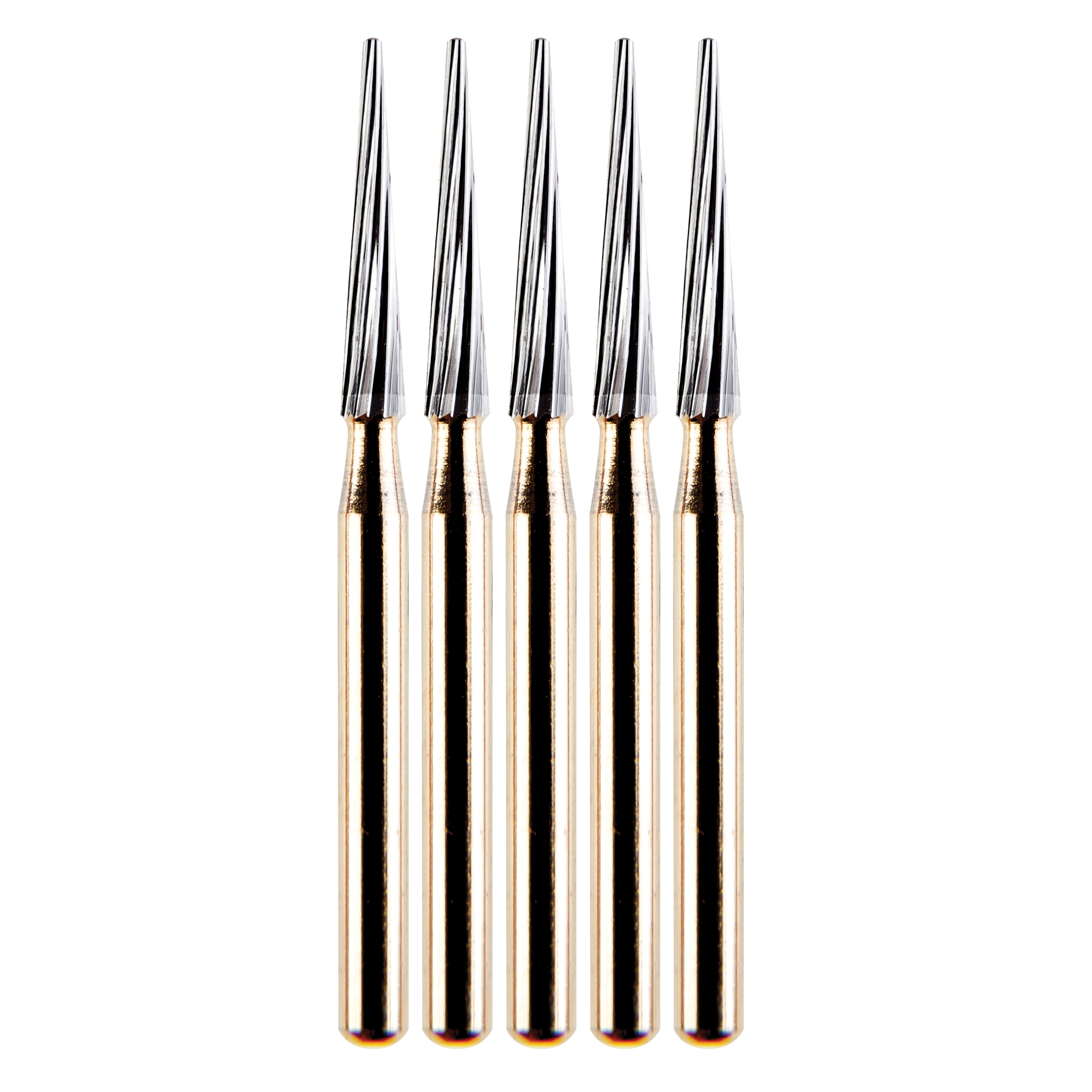 Jet TC Bur Tapered Trimming Long FG 7714 5pk