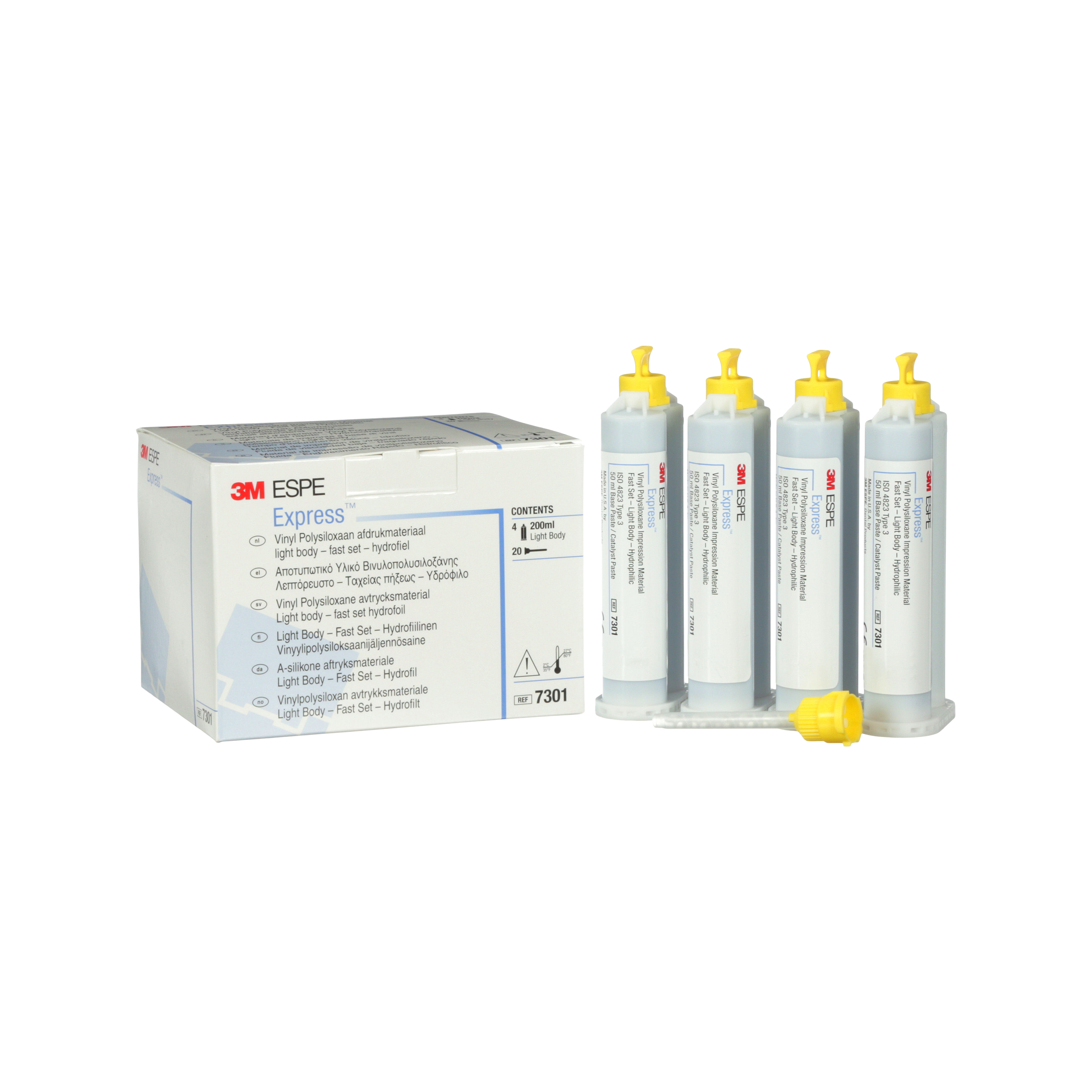 Image Express Light Solventum Express Light Body Fast Set Wash Cartridge 50ml 4pk 112995 ...