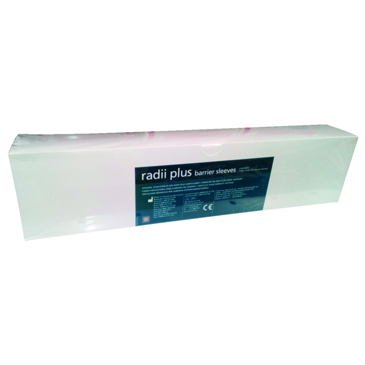 Radii Plus Barrier Sleeves 1000pk