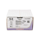 Vicryl Plus Sutures Undyed Coated 45cm 5-0 3/8 Circle PRIME Reverse Cutting PS-3 16mm VCP500H 36pk