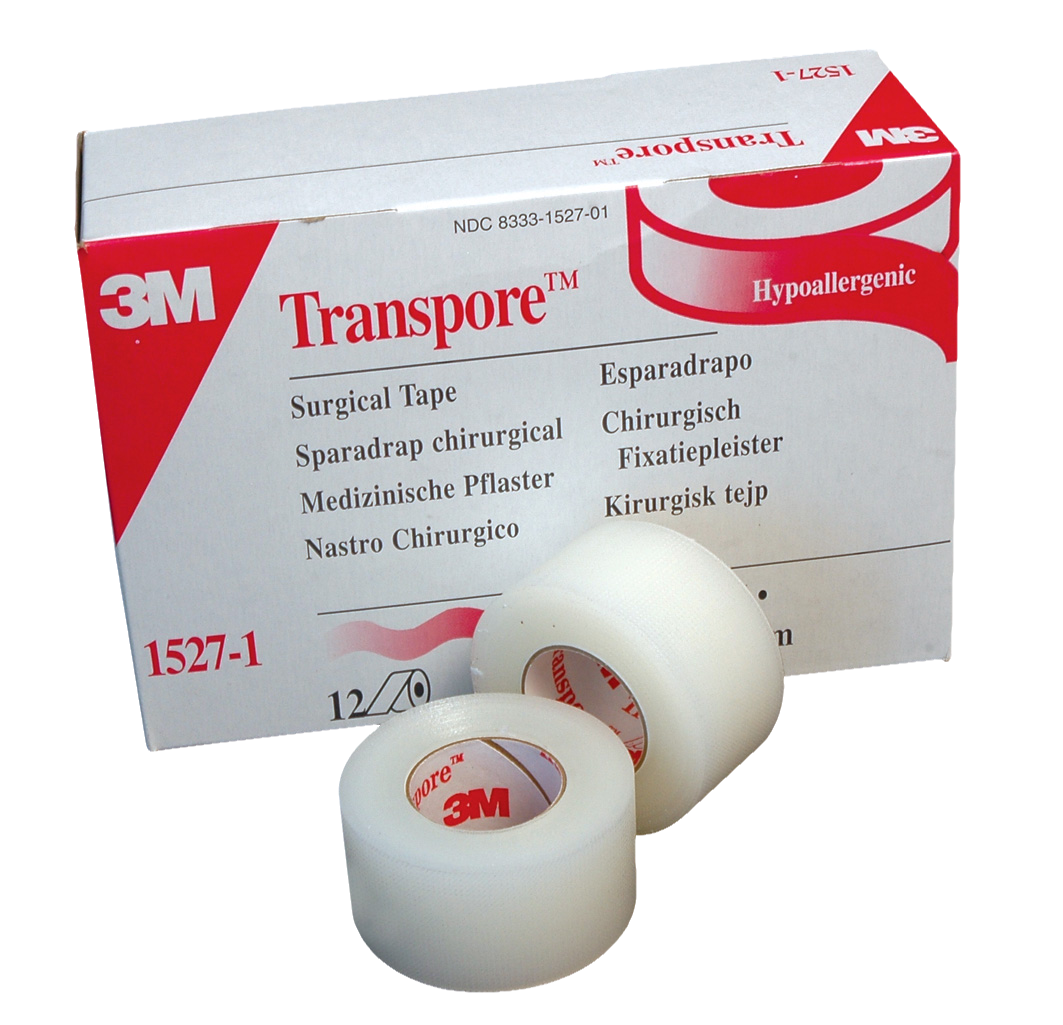 Transpore Tape 2.5cm x 9m 12pk