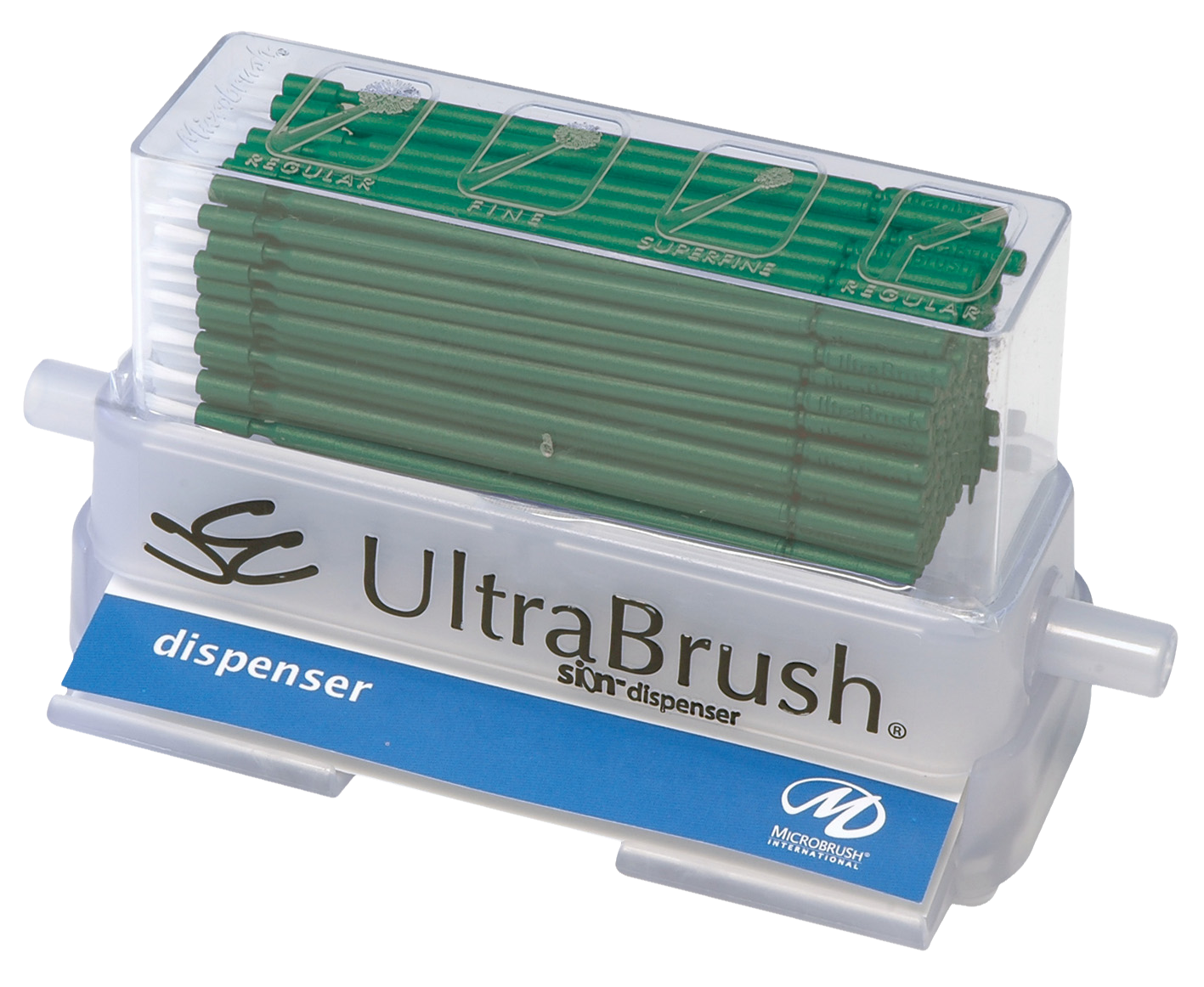 Microbrush Ultrabrush 2.0 Dispenser Kit Reg 100pk