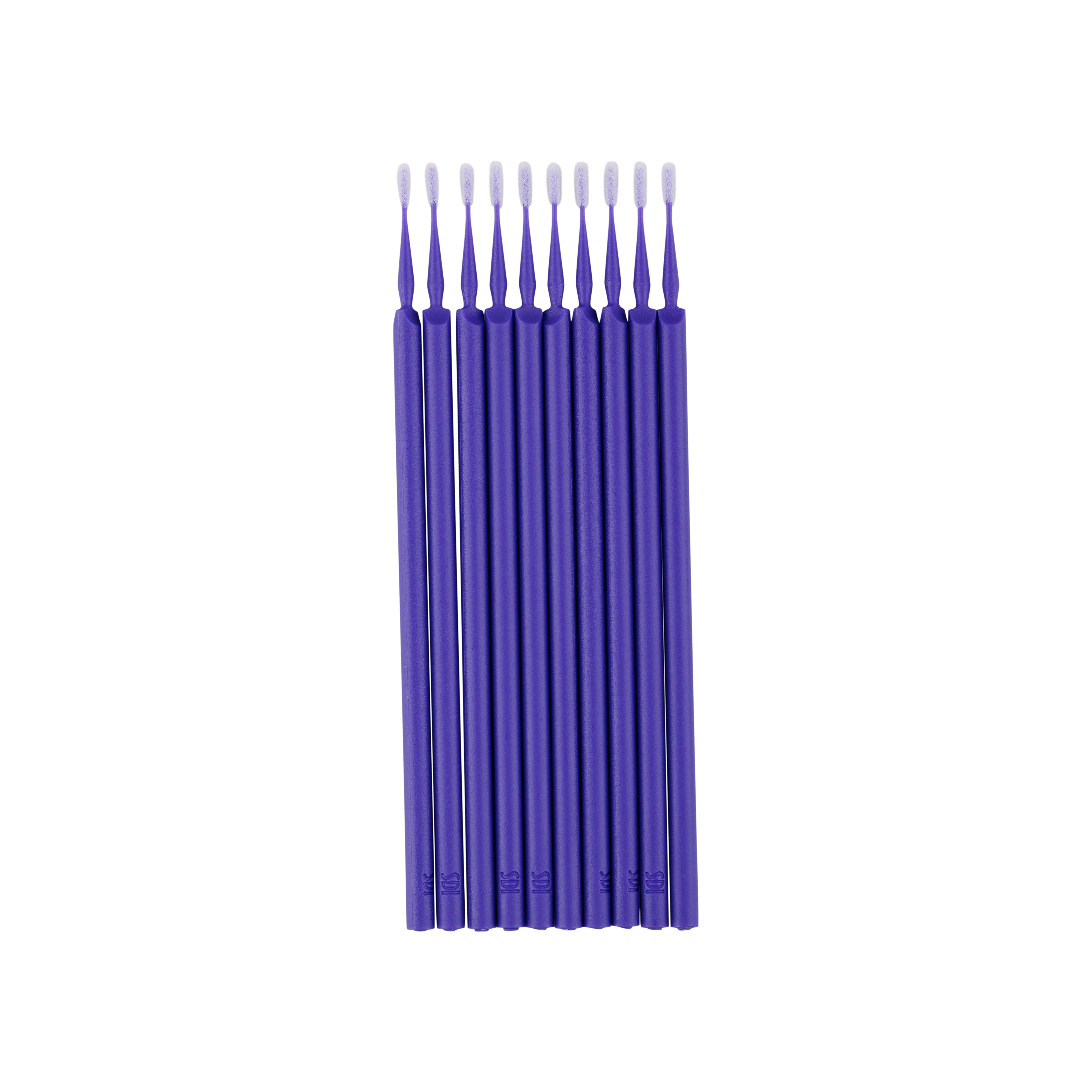 Points Disposable Brush Applicator Super Fine Purple 400pk