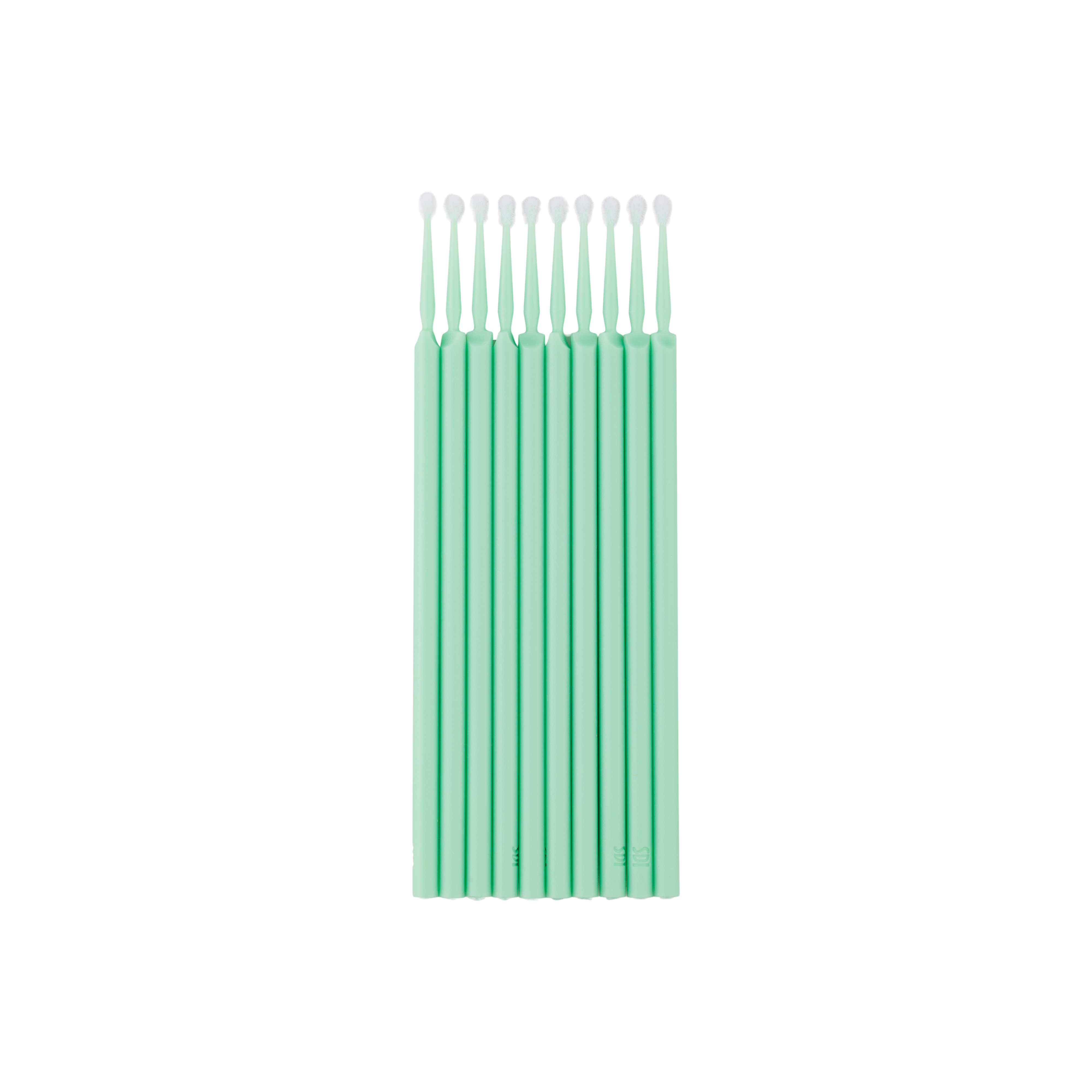 Points Disposable Brush Applicator Fine Light Green 400pk