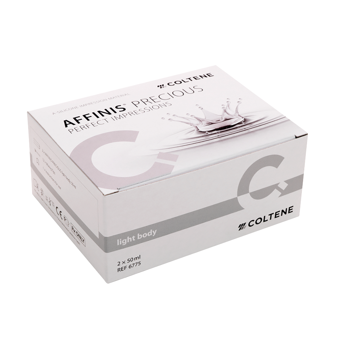 Affinis Precious Light Body Silver 50ml 2pk