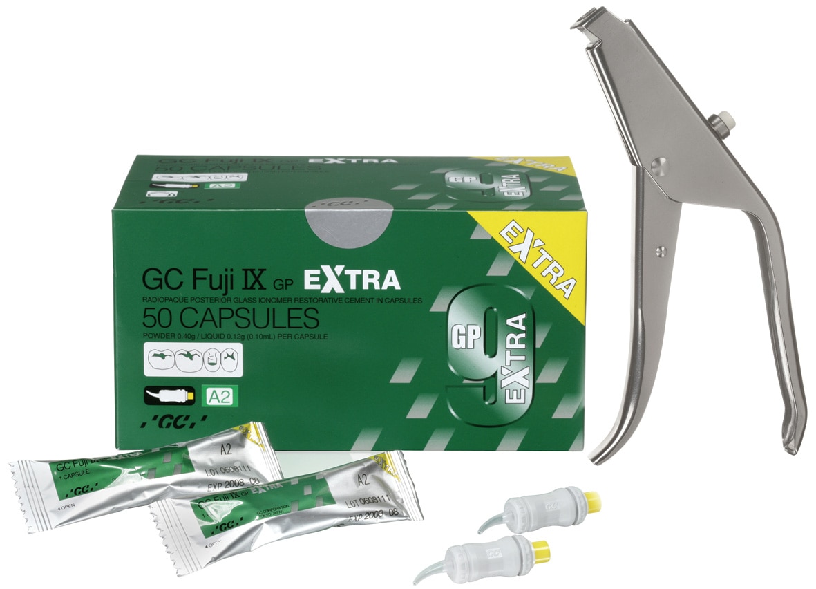GC Europe Fuji IX GP Extra GI Capsules A2 50pk 204502 - Kent Express
