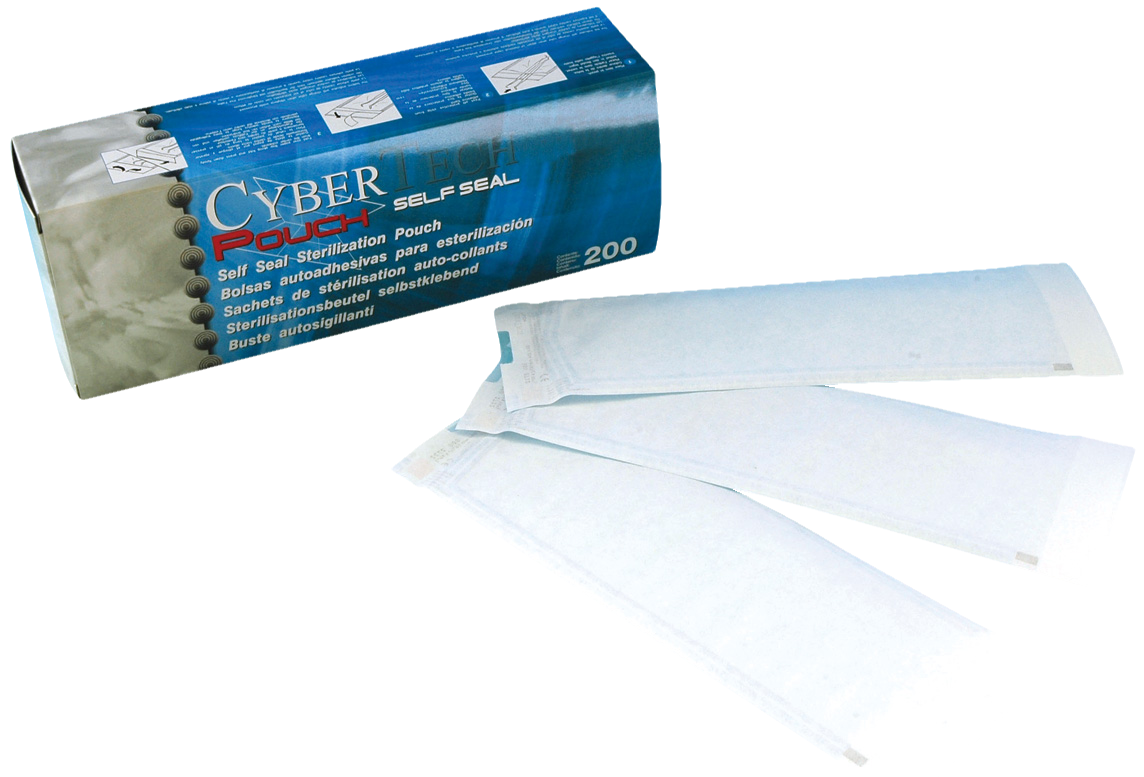 Cyber Pouch Selfseal 134 x 280mm 200pk
