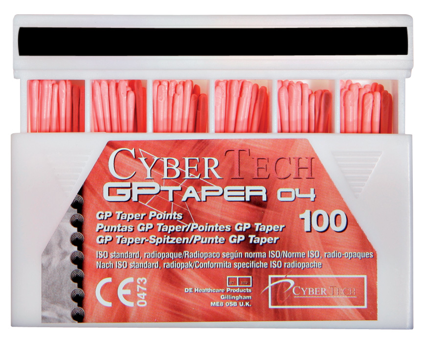 Cyber Taper Gutta Percha 0.04 Size 40 100pk