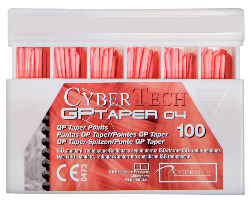 Cyber Taper Gutta Percha 0.04 Size 45 100pk