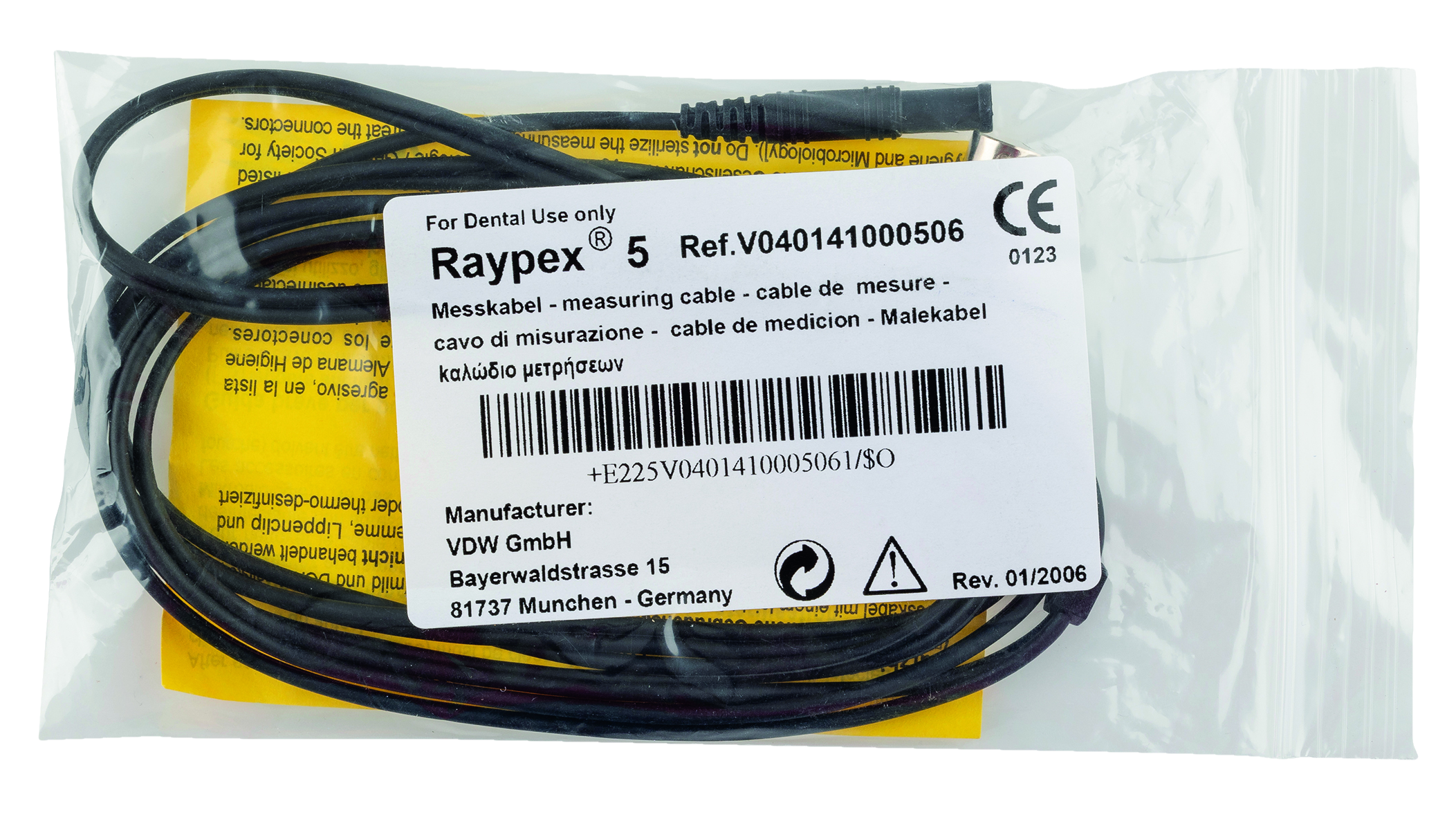 Measuring Cable for Raypex 5
