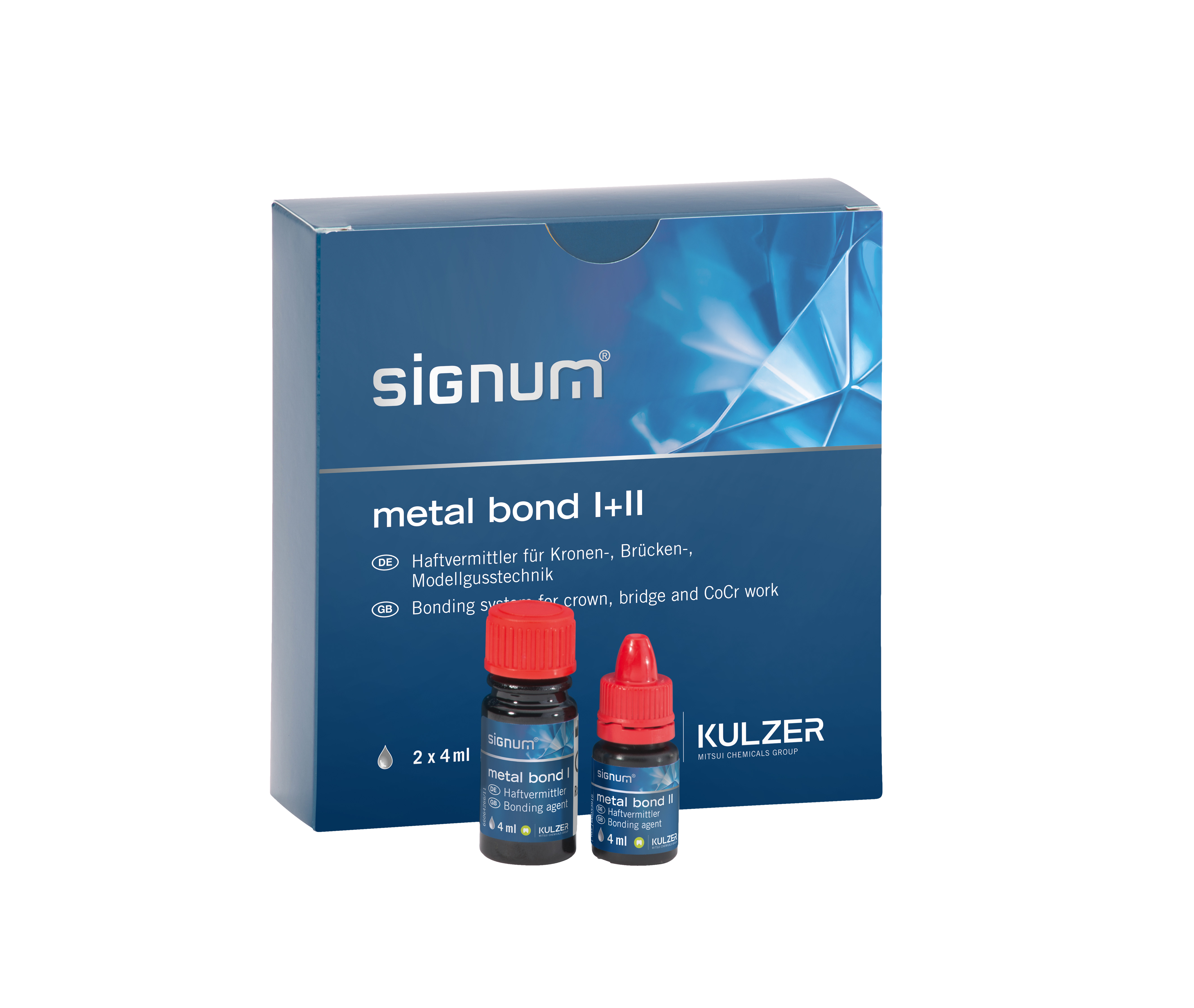 Signum Metal Bond 4ml 1 and Liquid 2 Set