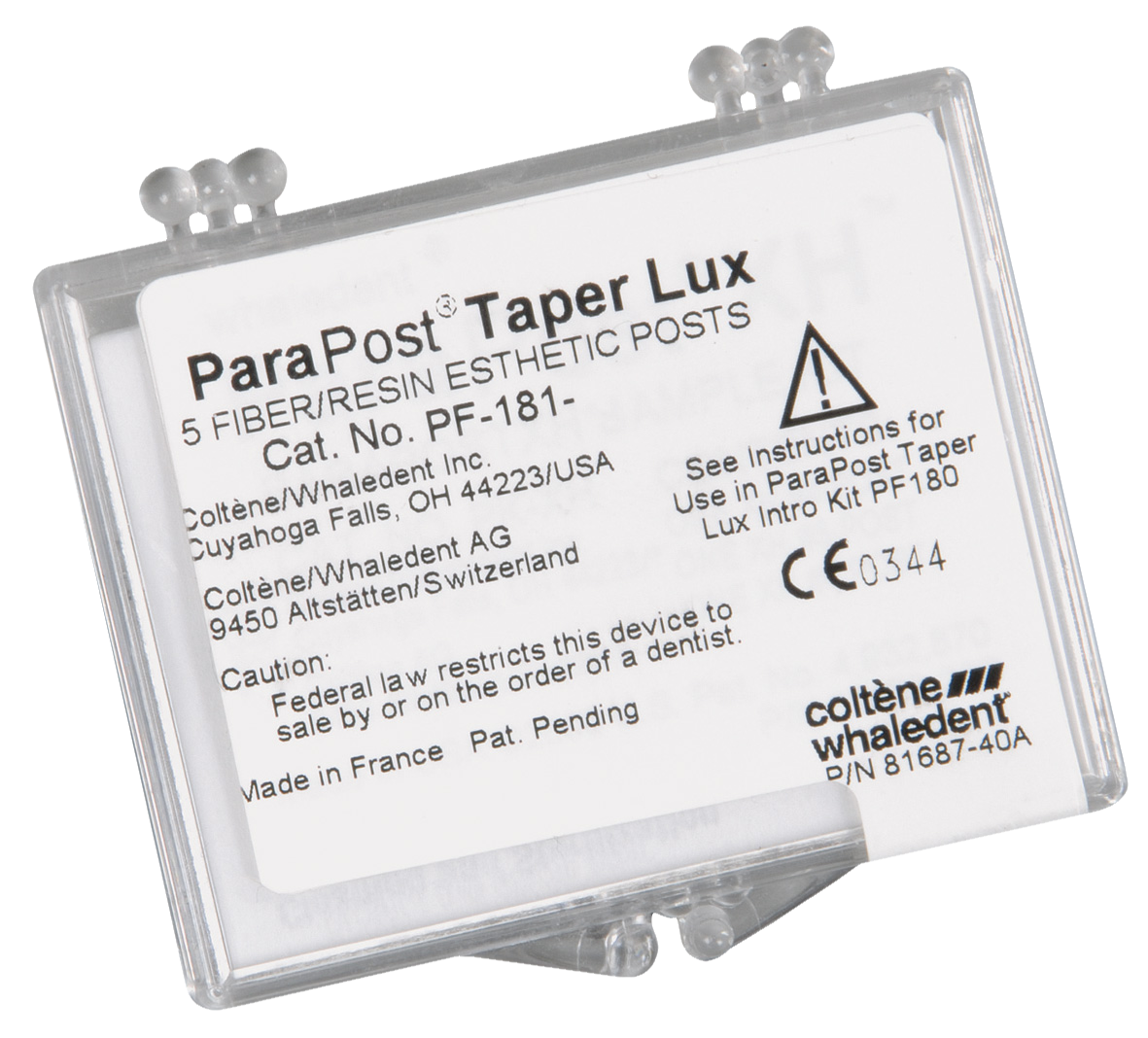 ParaPost Taper Lux PF181-5 Red 5pk
